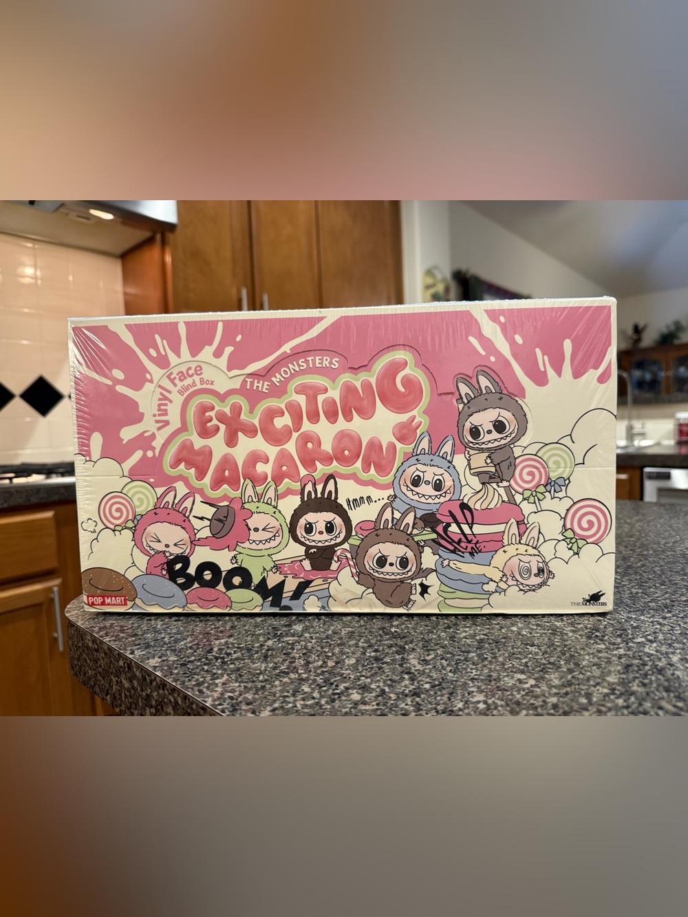 Pop Mart The Monsters Exciting Macaron Vinyl Face Sealed
Case - 6 Blind Boxes